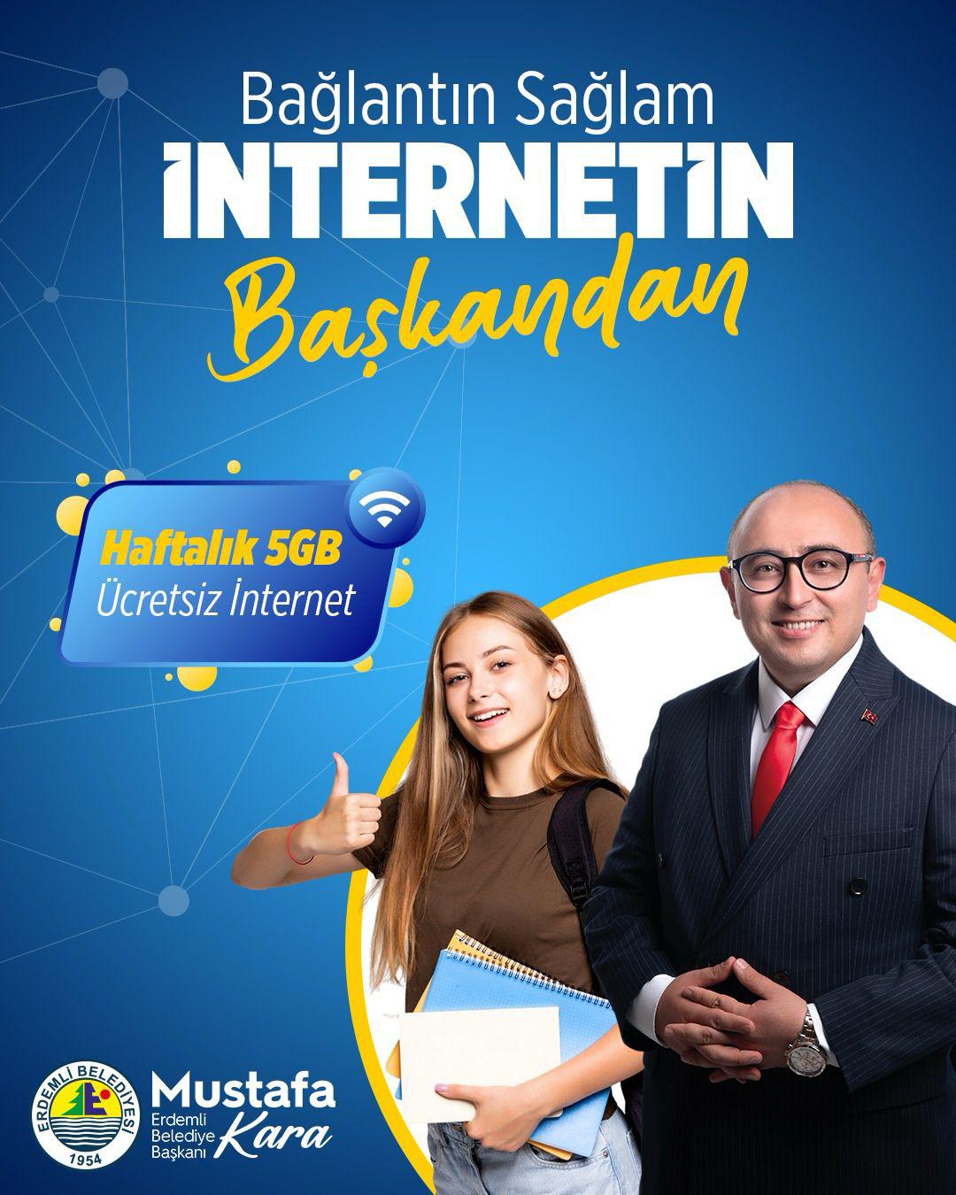Gençlere Ücretsiz İnternet Projesi