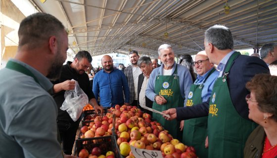 Alata Kapalı Semt Pazar'ı Pazar Esnafı Ziyaret