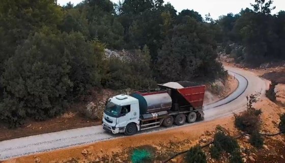 Sarıkaya Mahallesi'ne Sathi Asfalt