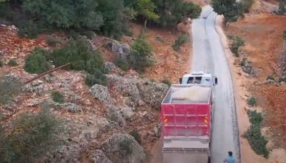 Sarıkaya Mahallesi'ne Sathi Asfalt