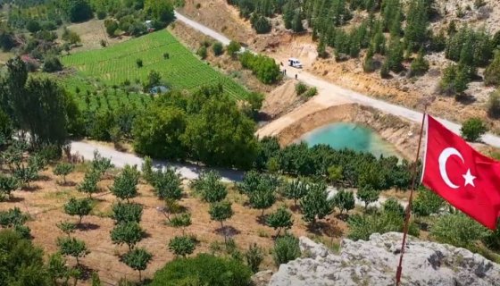 Sorgun Cavuruçtuğu Mevki'ne Sulama Havuzu